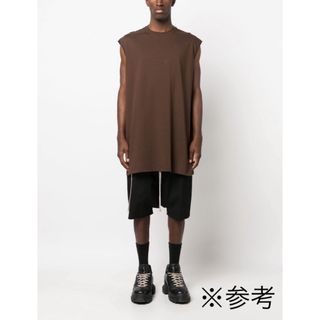 リックオウエンス(Rick Owens)のRick Owens Tarp T タープT Brown XS(Tシャツ/カットソー(半袖/袖なし))