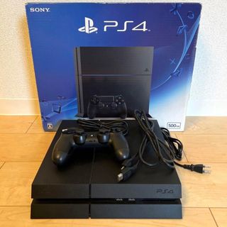 ソニー(SONY)のPlayStation®4 ジェット・ブラック 500GB CUH-1200A(家庭用ゲーム機本体)