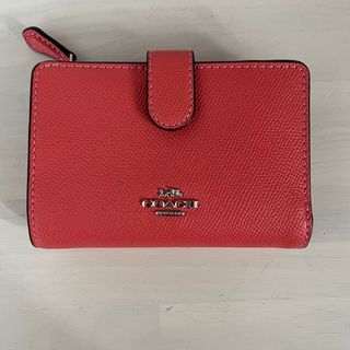 二つ折財布　coach