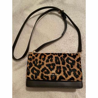 Michael Kors - マイケルコース　ヒョウ柄ショルダーバッグ