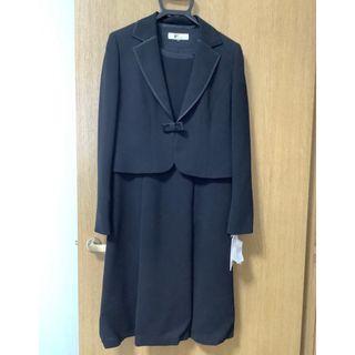 タグ付☆レディース　ブラックフォーマルワンピース☆礼服　(礼服/喪服)