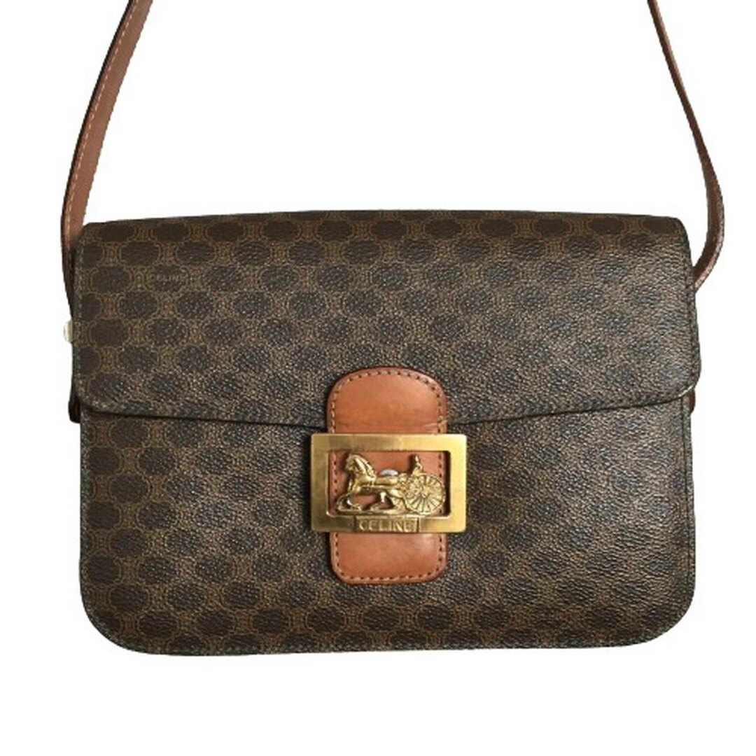 CELINE セリーヌ ショルダーバッグ 馬車 金具 オールド|せ/そ CELINE セリーヌ ショルダーバッグ 馬車 金具 オールド|せ/そ