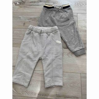 ザラキッズ(ZARA KIDS)のZARA ベビーパンツ　2点セット ザラベビー80cm(パンツ)