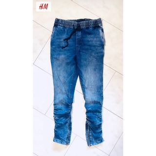 H&M - H&M  DIVIDED  Stretch  Zip  Denim Pants