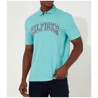 トミーヒルフィガー(TOMMY HILFIGER)の送料無料 新品 TOMMY HILFIGER Varsity Logo Polo(ポロシャツ)