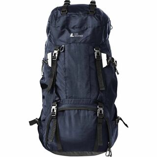 【新品未使用】登山 リュック 大容量 60L テフロン リュックサック ネイビー(バッグパック/リュック)