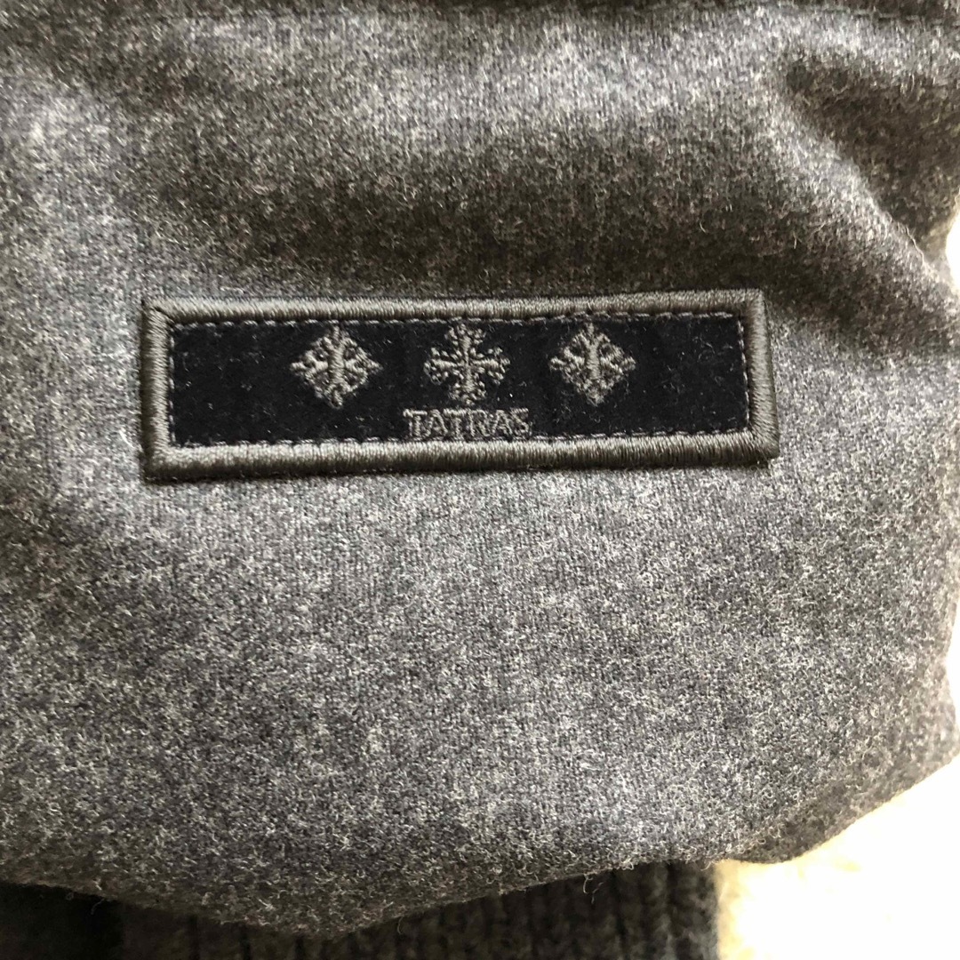 TATRAS♪タトラス♪ダウンコート カシミヤ ネイビー M 女優襟 TATRAS♪タトラス♪ダウンコート カシミヤ ネイビー M 女優襟