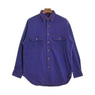 OshKosh - OSHKOSH オシュコシュ カジュアルシャツ M 紫 【古着】【中古】