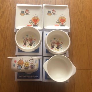 アンパンマン(アンパンマン)の新品　アンパンマン　食器　6点(食器)