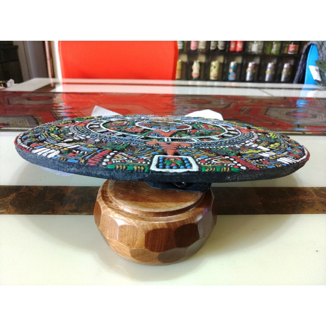 メキシコ アステカ 太陽の石 暦 アステカカレンダー かわいい メキシコ アステカ 太陽の石 暦 アステカカレンダー かわいい
