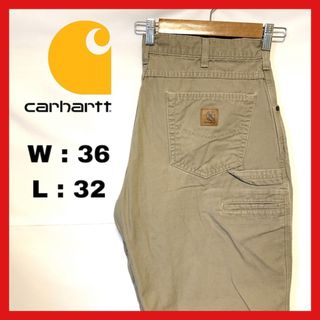 カーハート(carhartt)の90s 古着 カーハート ワークパンツ ペインターパンツ 36×32(ワークパンツ/カーゴパンツ)