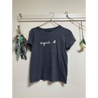 アニエスベー(agnes b.)のアニエスベー　Tシャツ　グレー(Tシャツ(半袖/袖なし))