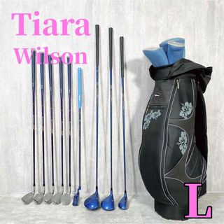 Z179 Wilson Tiara レディース ゴルフクラブセット 13点