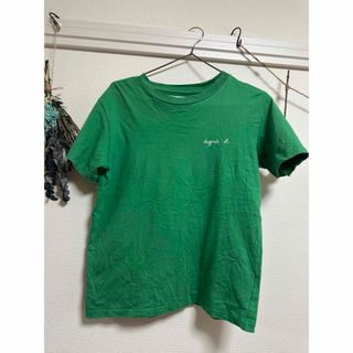 アニエスベー(agnes b.)のアニエスべー　Tシャツ　緑(Tシャツ(半袖/袖なし))