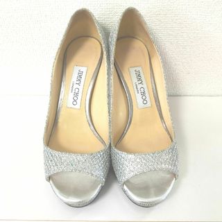 ジミーチュウ(JIMMY CHOO)のJIMMY CHOO　シルバーパンプス　付属付き(ハイヒール/パンプス)