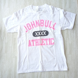 ジョンブル(JOHNBULL)のジョンブル　コットンＴシャツ　カラーロゴプリント　Мサイズ(Tシャツ(半袖/袖なし))