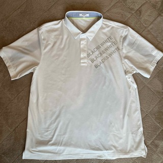 ブラックアンドホワイトスポーツウェア(Black & White Sportswear)のBlack&White メンズ　ポロシャツ　ＬＬサイズ　ゴルフ(ウエア)