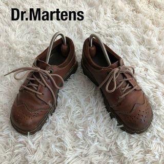 ドクターマーチン(Dr.Martens)のDr.Martensドクターマーチンウイングチップワークシューズブラウン茶色(ローファー/革靴)