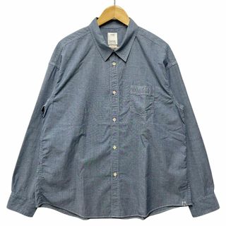 ヴィスヴィム(VISVIM)のVISVIM ビズビム 品番 0124105011018 1920 SHIRT L/S DMGD シャツ インディゴ サイズ3 正規品 / 34521(シャツ)