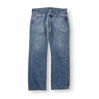 リーバイス(Levi's)のリーバイス 501 デニム 古着 ブルー W33 L32 色落ち 定番 人気(デニム/ジーンズ)