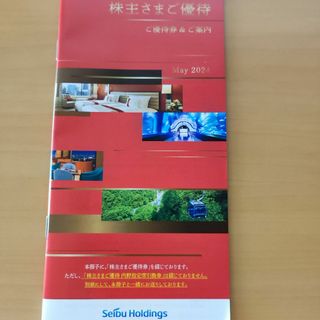 西武　株主優待　株主優待冊子(1000株) 1冊　匿名追跡あり c