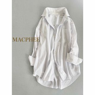 MACPHEE レギュラーカラーシャツ