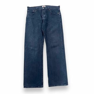 リーバイス(Levi's)の00s リーバイス 501 ブラックデニム 後染め 古着 色落ち 縦落ち(デニム/ジーンズ)