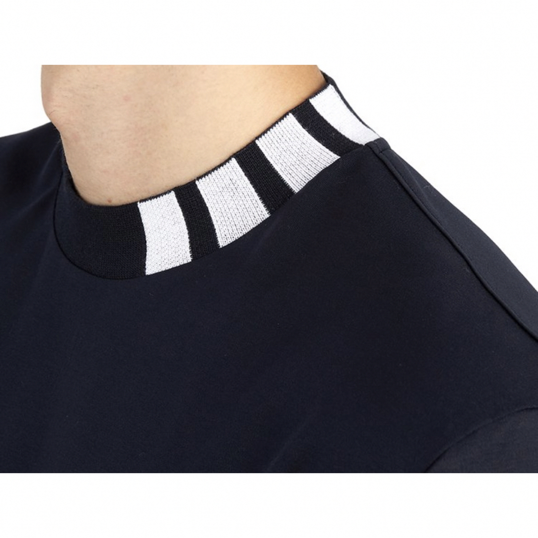 THOM BROWNE - 新品未使用!トムブラウン ネックストライプ THOM BROWNE - 新品未使用!トムブラウン ネックストライプ