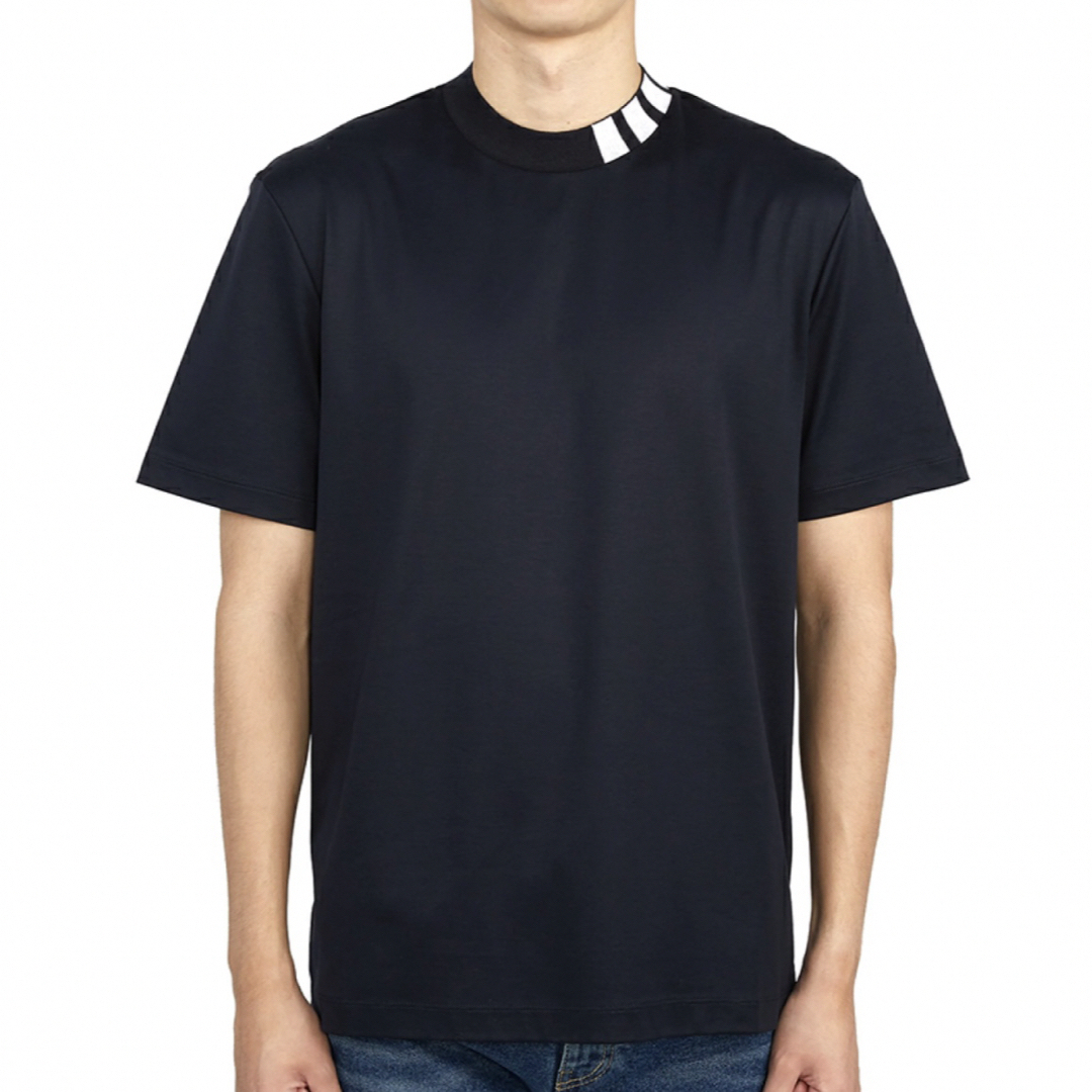THOM BROWNE - 新品未使用!トムブラウン ネックストライプ THOM BROWNE - 新品未使用!トムブラウン ネックストライプ