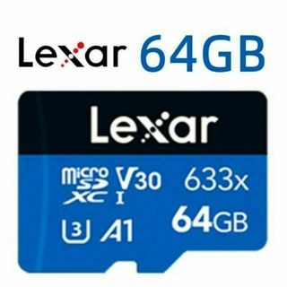 C050 特価 Lexar 64GB microSDカード BLUEシリーズ(家庭用ゲーム機本体)