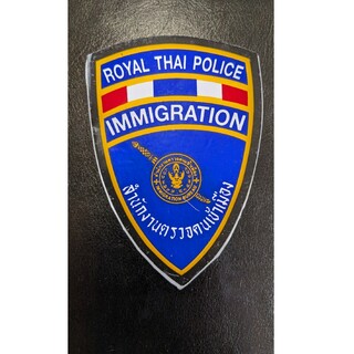 タイ王国国家警察庁　出入国管理局ステッカー(ステッカー（シール）)