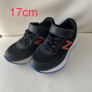 ニューバランス(New Balance)のニューバランス 611 スニーカー ブラック 17cm オレンジ キッズ(スニーカー)