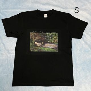 ミレイ オフィーリア　綿5.6オンスTシャツ　Sサイズ黒　SMLサイズ有り(Tシャツ/カットソー(半袖/袖なし))