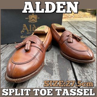 オールデン(Alden)の★ALDEN★オールデン/タッセルローファー/9.5/27.5/ブラウン/タン8(ドレス/ビジネス)