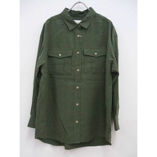 UNITED ARROWS green label relaxing - green label relaxing/UNITED ARROWS 長袖シャツ  カーキ グリーンレーベルリラクシング/ユナイテッドアローズ【中古】1-0414M☆