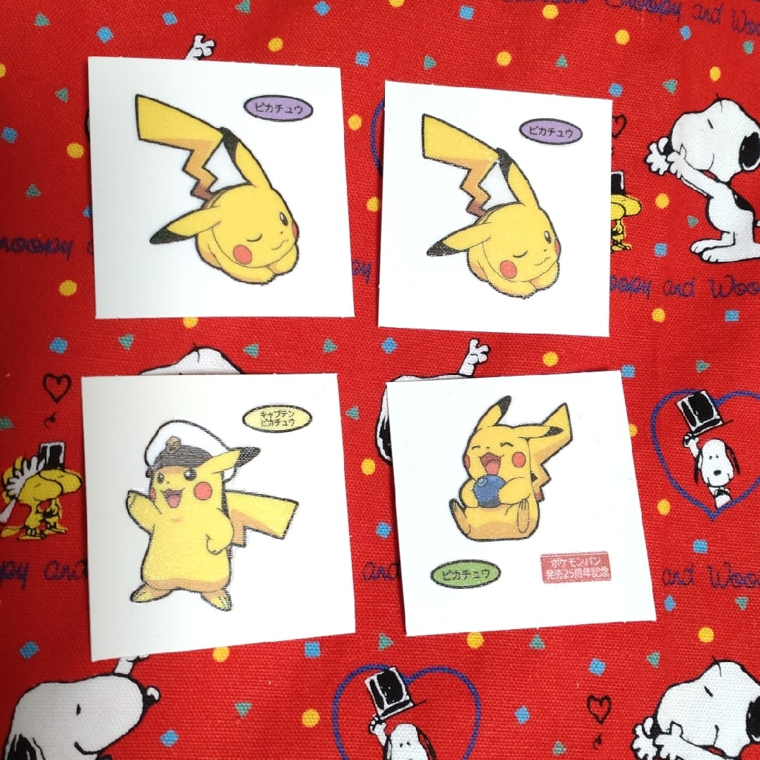 ポケモン(ポケモン)のポケモン デコキャラシール 4枚 エンタメ/ホビーのコレクション(印刷物)の商品写真