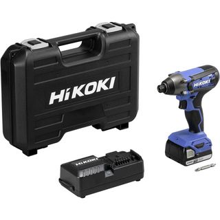 ハイコーキ(ハイコーキ)の新品■HiKOKI(ハイコーキ) 14.4V コードレスインパクトドライバ 充電式 (バッテリー1個・充電器・ケース付) FWH14DF(BG) DIY パワフル 日立 電動工具 穴あけ 穴開け 締め付け(工具/メンテナンス)