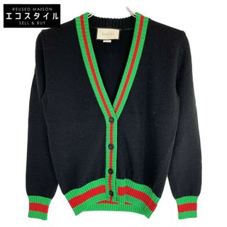 Gucci - グッチ 【美品/国内正規】448548 Vネック ウェブライン XS