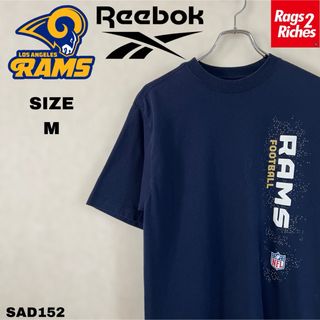 リーボック(Reebok)のREEBOK NFL RAMS リーボック ラムズ プリント Tシャツ(Tシャツ/カットソー(半袖/袖なし))