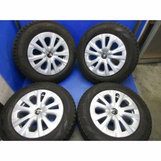 トヨタ(トヨタ)のホ）50プリウス純正15+スタッドレス195/65R15　深溝30プリウス　CT(タイヤ・ホイールセット)