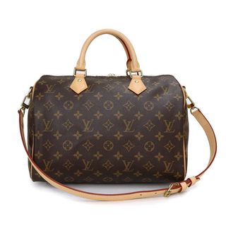 ルイヴィトン(LOUIS VUITTON)のルイ ヴィトン スピーディ バンドリエール 30 2way ショルダー ハンドバッグ モノグラム ブラウン 茶 ゴールド金具 M46980 LOUIS VUITTON（未使用　展示品）(ハンドバッグ)