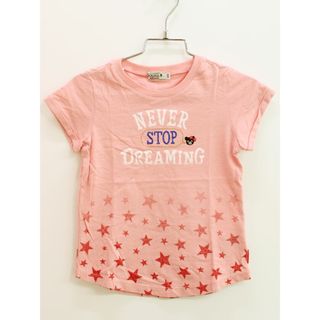 ダブルビー(DOUBLE.B)の【夏物 新入荷!】♪ミキハウスダブルB/MIKIHOUSE DOUBLE.B♪110cm 半袖Tシャツ/半袖カットソー ピンク B子ちゃん【中古】子供服 キッズ kids 女の子 夏 tops 425042(Tシャツ/カットソー)