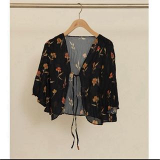 トゥデイフル(TODAYFUL)のTODAYFUL Georgette Flower Cardigan(カーディガン)