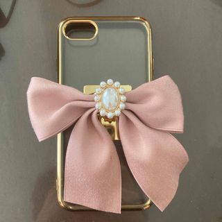 Maison de FLEUR - メゾンドフルール　スマホリング付き　スマホケース　iPhone SE