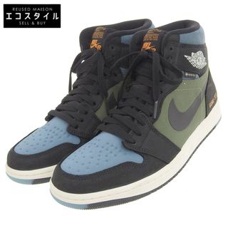 ナイキ(NIKE)のナイキ 未使用 NIKE ナイキ AIR JORDAN 1 ELEMENT ハイカット スニーカー シューズ  ブラック×ブルー×カーキグリーン 27cm DB2889 003 9(US)(スニーカー)