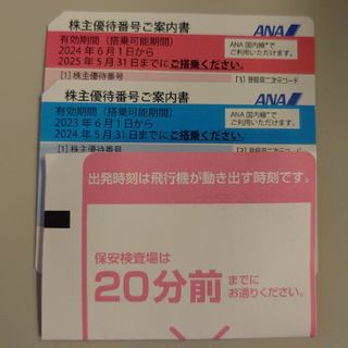 ANA株主優待券2枚(その他)