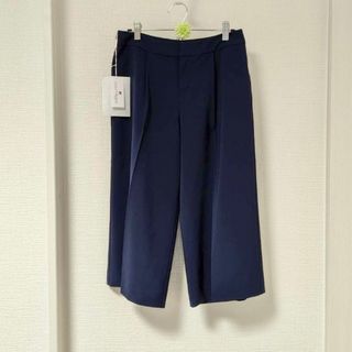 courreges❤️新品❤️クレージュ紺ネイビー八分丈パンツ38