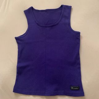 Champion - チャンピオン　タンクトップ　紫M 中古　お買得！