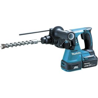 Makita - 純正フルセット マキタ(makita) HR244DRGX 充電式ハンマードリル 青 24mm 18V 6.0Ah バッテリー×2個 充電器 ハードケース