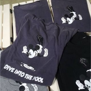 ディズニー(Disney)のpool 青山　ミッキーマウス　コラボt(Tシャツ/カットソー(半袖/袖なし))